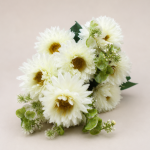 Artificial button genda 8 patti Rose Bunch – Available in 6 Colors